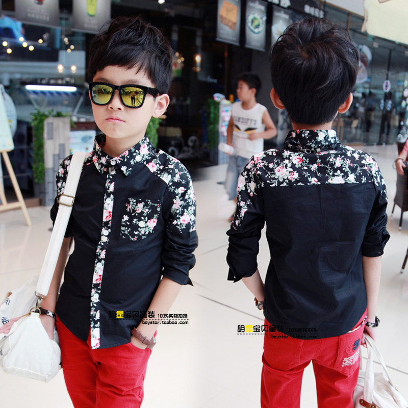 Chemise garcon à manche longue - Ref 2075053 Image 4