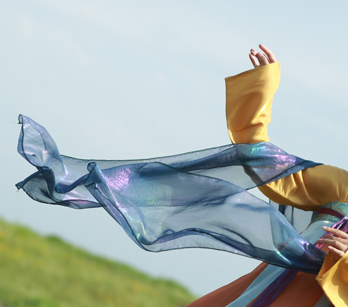 永乐赋原创汉服幻色披帛蓝色 半价加购 单拍不发货在类目 个性定制/设计服务/DIY, 服饰箱包定制, 服装定制, 汉服定制中 - 来自Buy2taobao.com提供专业的淘宝代购服务