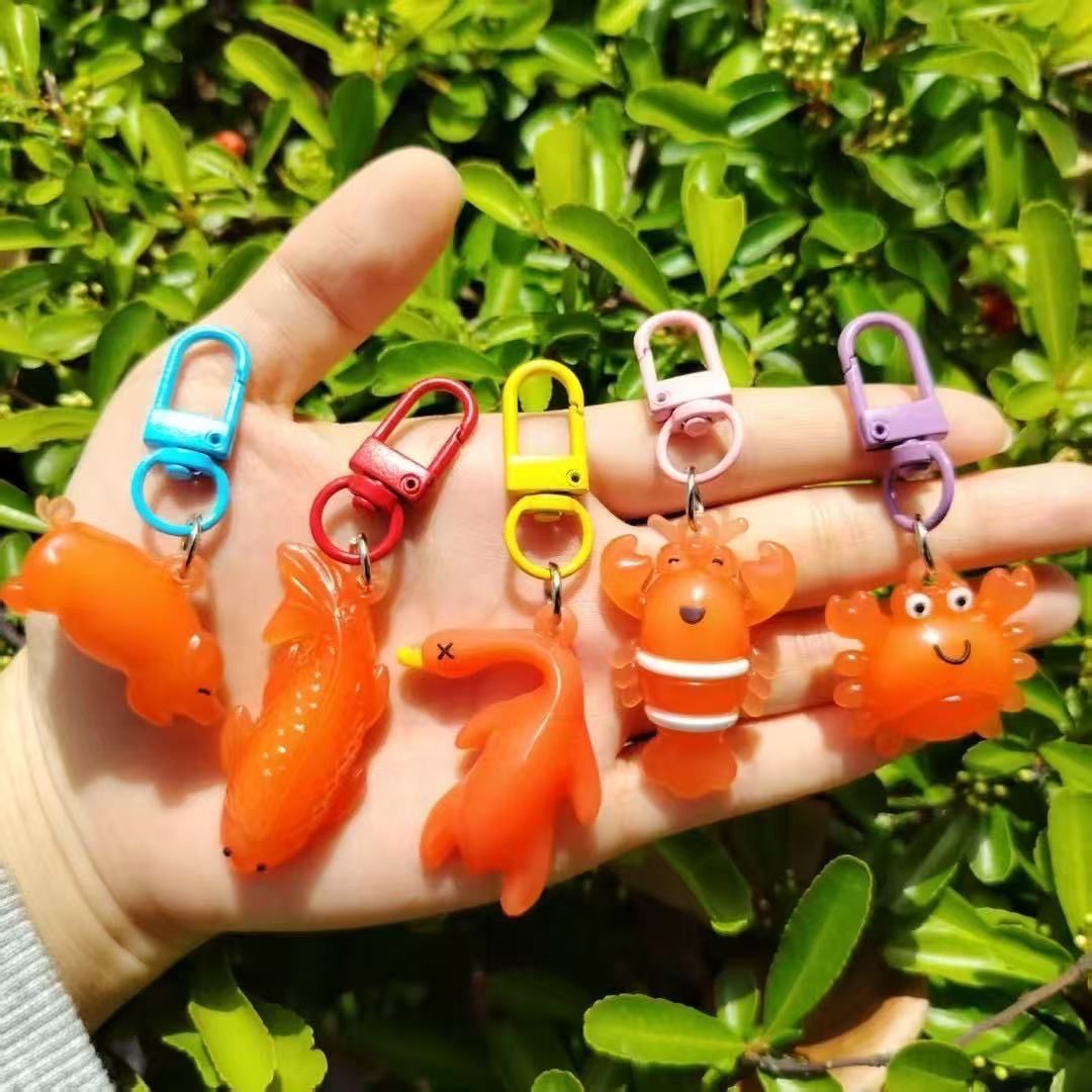 爆款烤鸡烤猪烤蟹烤鱼烤虾全系列便宜学生礼品摆件