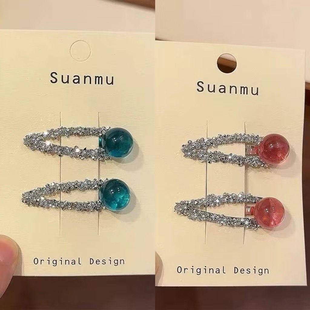 【莫奈睡莲】高透彩色圆珠韩系刘海夹bb夹碎钻简约碎发夹闪钻头饰,饰品/流行首饰/时尚饰品新,发饰,淘宝优惠券,粉丝福利购,淘宝优惠卷