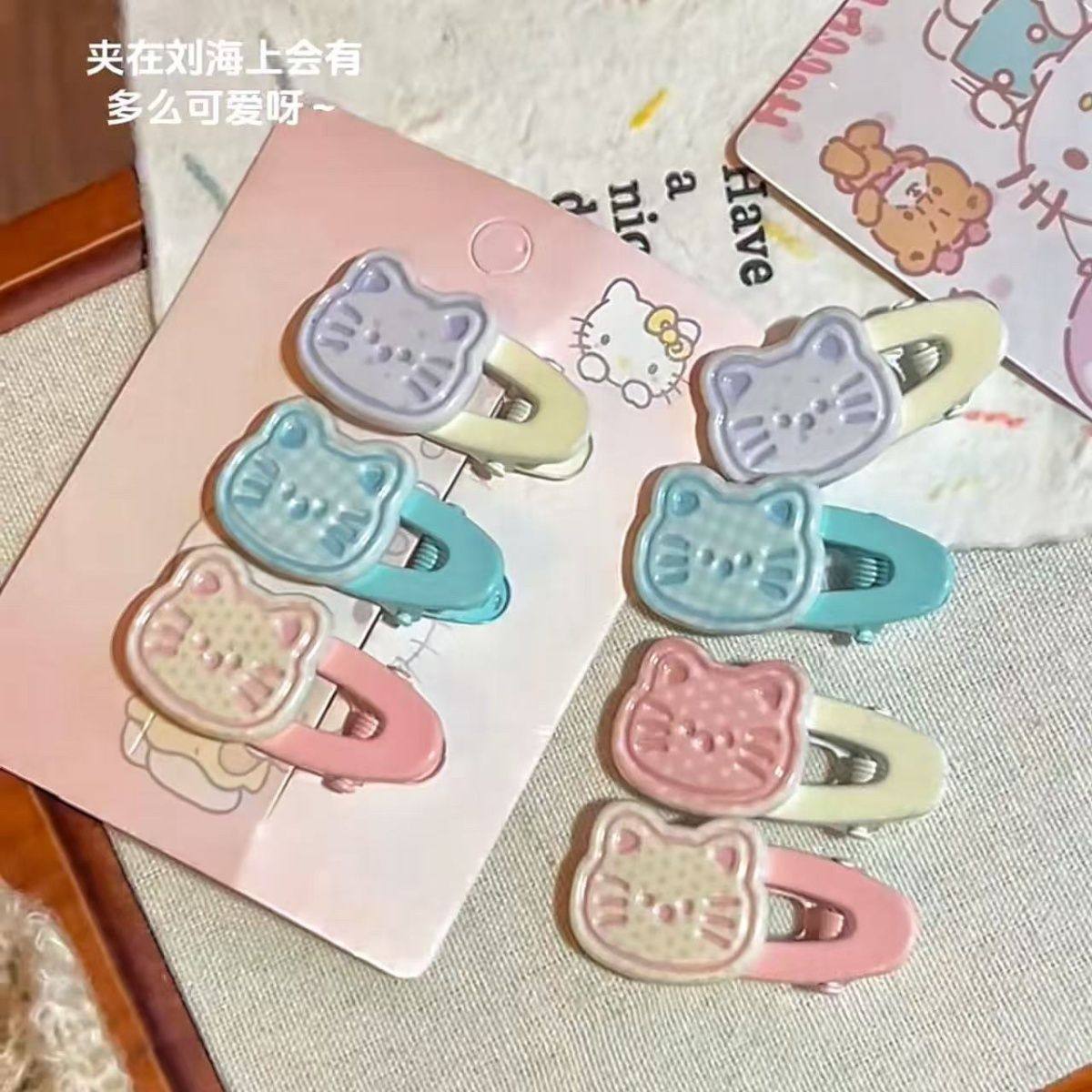 新款猫猫发夹少女心可爱侧边ins刘海甜美卡通夹子发饰头饰发卡,饰品/流行首饰/时尚饰品新,发饰,淘宝优惠券,粉丝福利购,淘宝优惠卷