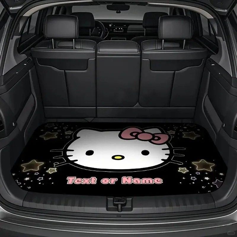 汽车后备箱专用垫卡通可爱小猫咪