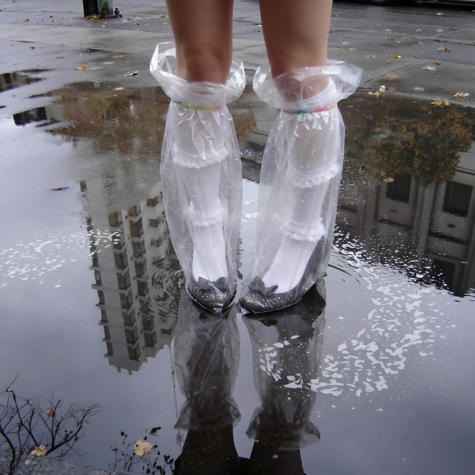 【下单立减50】梅雨季一次性鞋套防水防潮鞋子保护套加厚耐磨款户