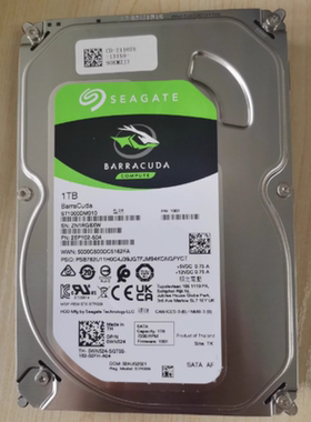 Seagate/希捷 ST1000DM010 1T台式机电脑1TB机械硬盘0WN524 1000G