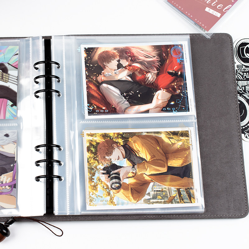 K系列PU壳京京定制光夜镭射票明信片票根A5A6卡册果冻贴纸收纳册,节庆用品/礼品,相册/相簿,淘宝优惠券,粉丝福利购,淘宝优惠卷