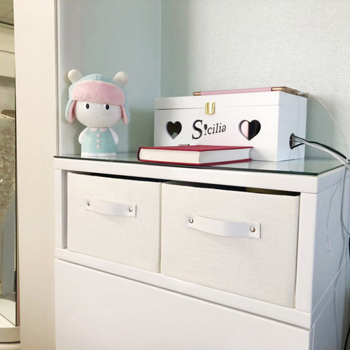 定制抽屉式收纳盒布艺折叠水洗