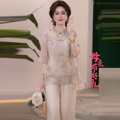 2025夏装新款中国风套装