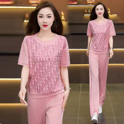 休闲运动套装女夏韩版高