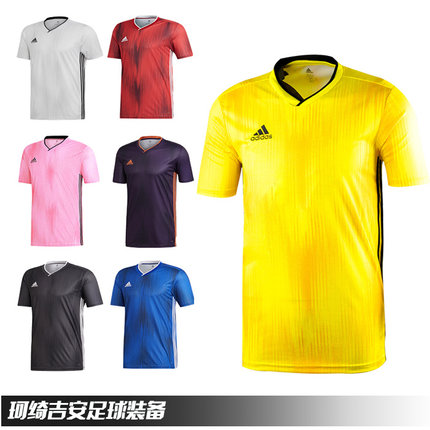 珂绮Adidas/阿迪达斯 TIRO 19 JSY男子组队短袖球衣DP3538 DP3540