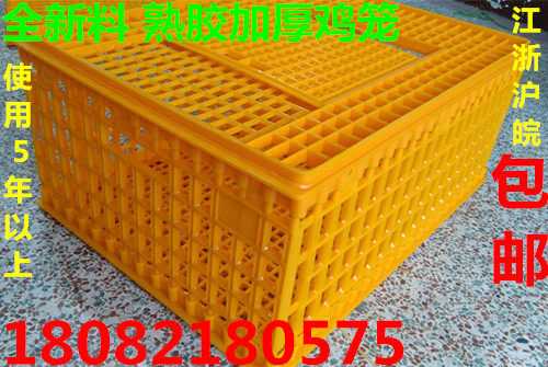 塑料周转成鸡箱家用加厚运输笼子
