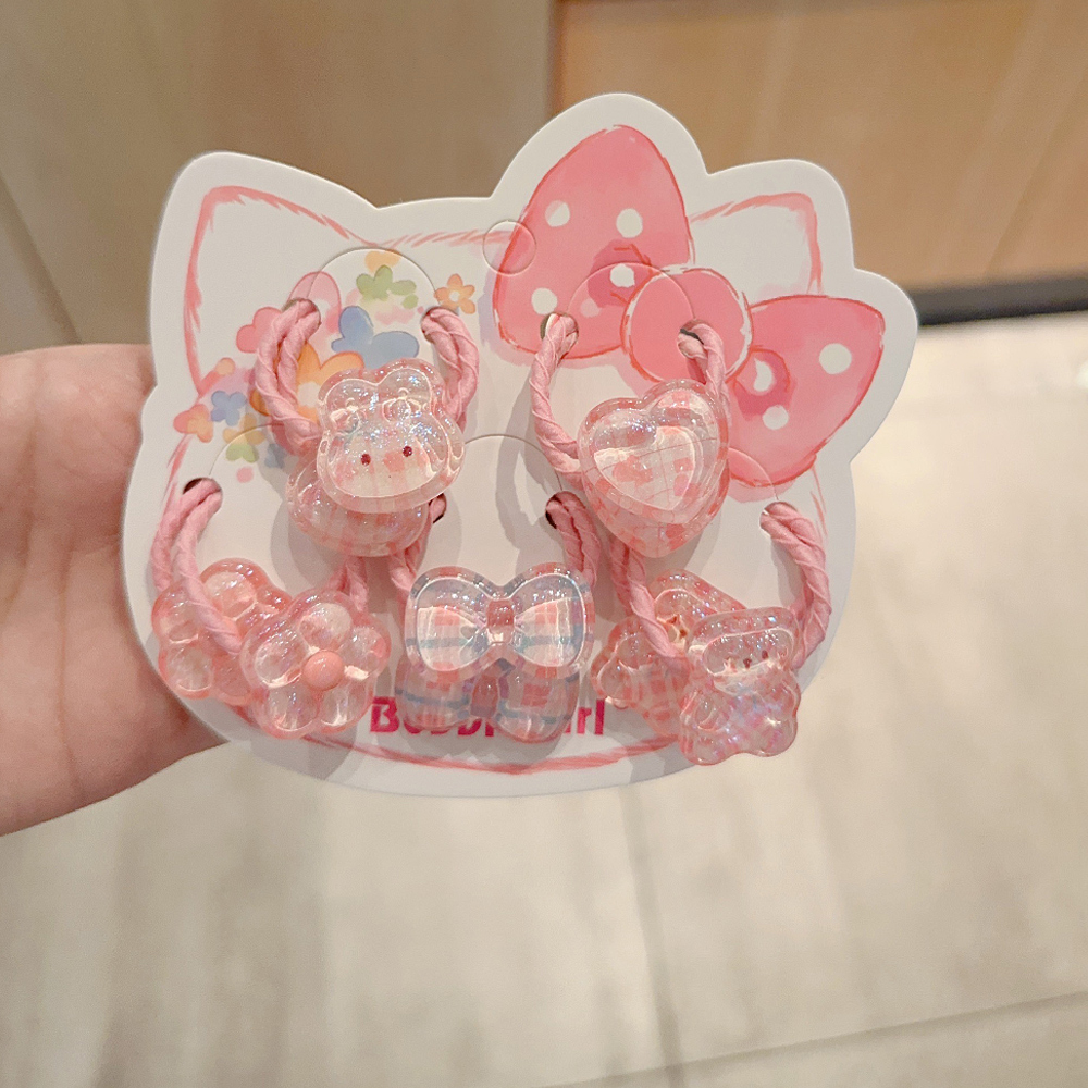 公主风儿童可爱发圈发饰宝宝扎头发皮筋不伤发小女孩扎发头绳头饰