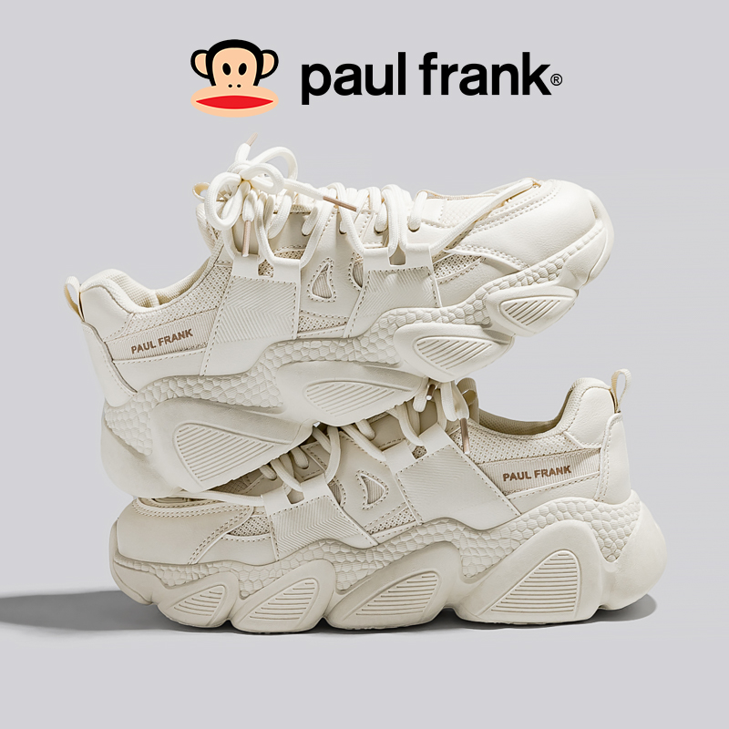 大嘴猴秋季运动鞋女鞋灰色轮胎老爹鞋2024新款春款潮牌百搭ins潮