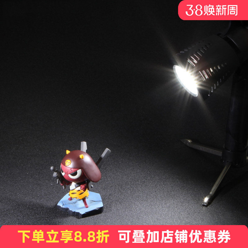 LED摄影柔光白光灯珠宝文玩摄影灯常亮台灯摄影棚直播补光灯小型桌面拍照产品拍摄静物饰品电商淘宝小射灯