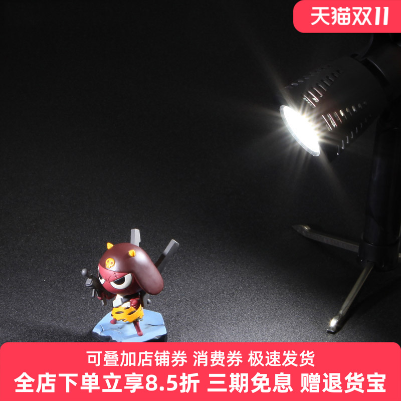 LED摄影柔光白光灯珠宝文玩摄影灯常亮台灯摄影棚直播补光灯小型桌面拍照产品拍摄静物饰品电商淘宝小射灯