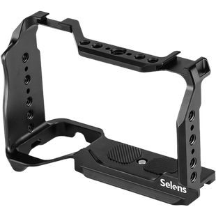 Selens/喜乐仕 索尼A6700相机兔笼单反快装板保护套配件适用NATO侧手柄微单兔笼手持云台稳定器摄影配件