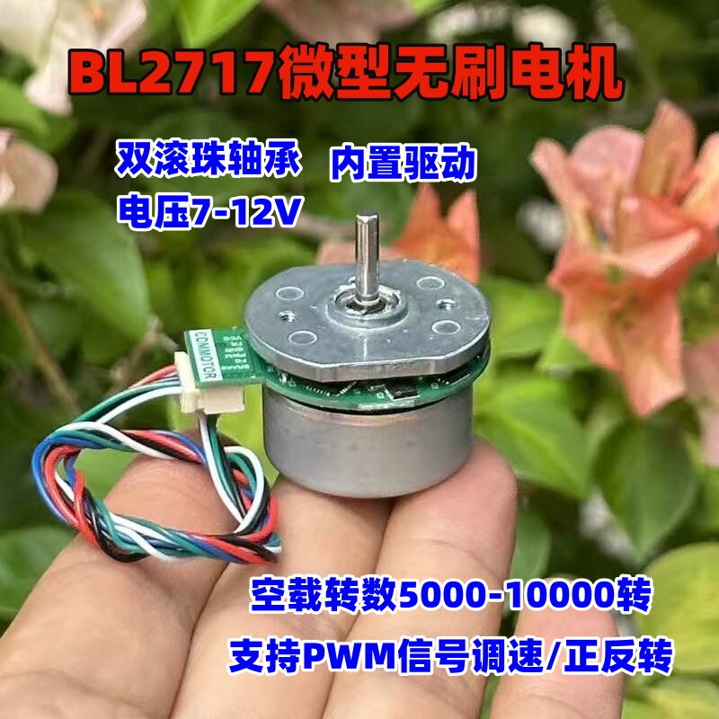 BL2717外转子微型双滚珠轴承无刷图片
