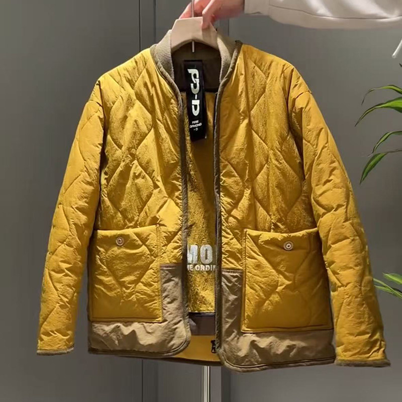 重磅设计感2025秋冬男装保暖棉袄宽松大码青年防寒棉服高品质外套,男装,棉衣,淘宝优惠券,粉丝福利购,淘宝优惠卷