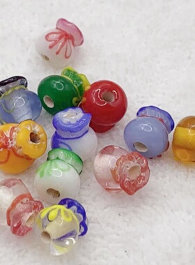 PY101-PY110 天运饰品  福袋琉璃珠  ，小钱袋子