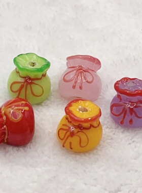 PY123-PY127新款琉璃福袋，大钱袋子