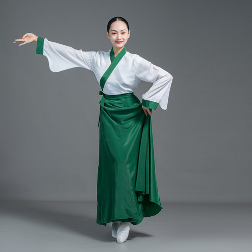 舞蹈阁朝鲜舞练习裙朝鲜舞蹈服装