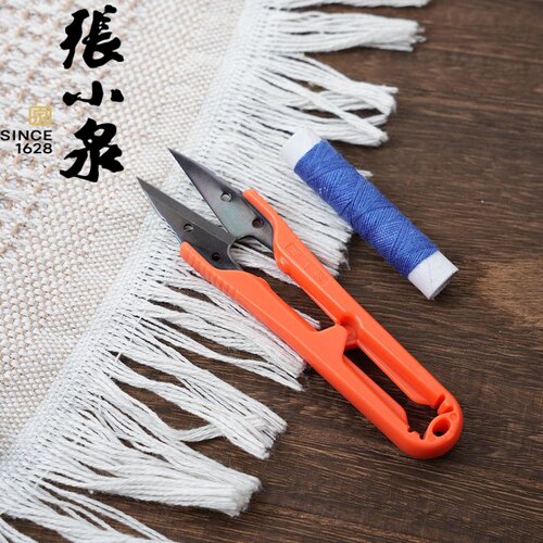 正品张小泉塑料手柄纱剪