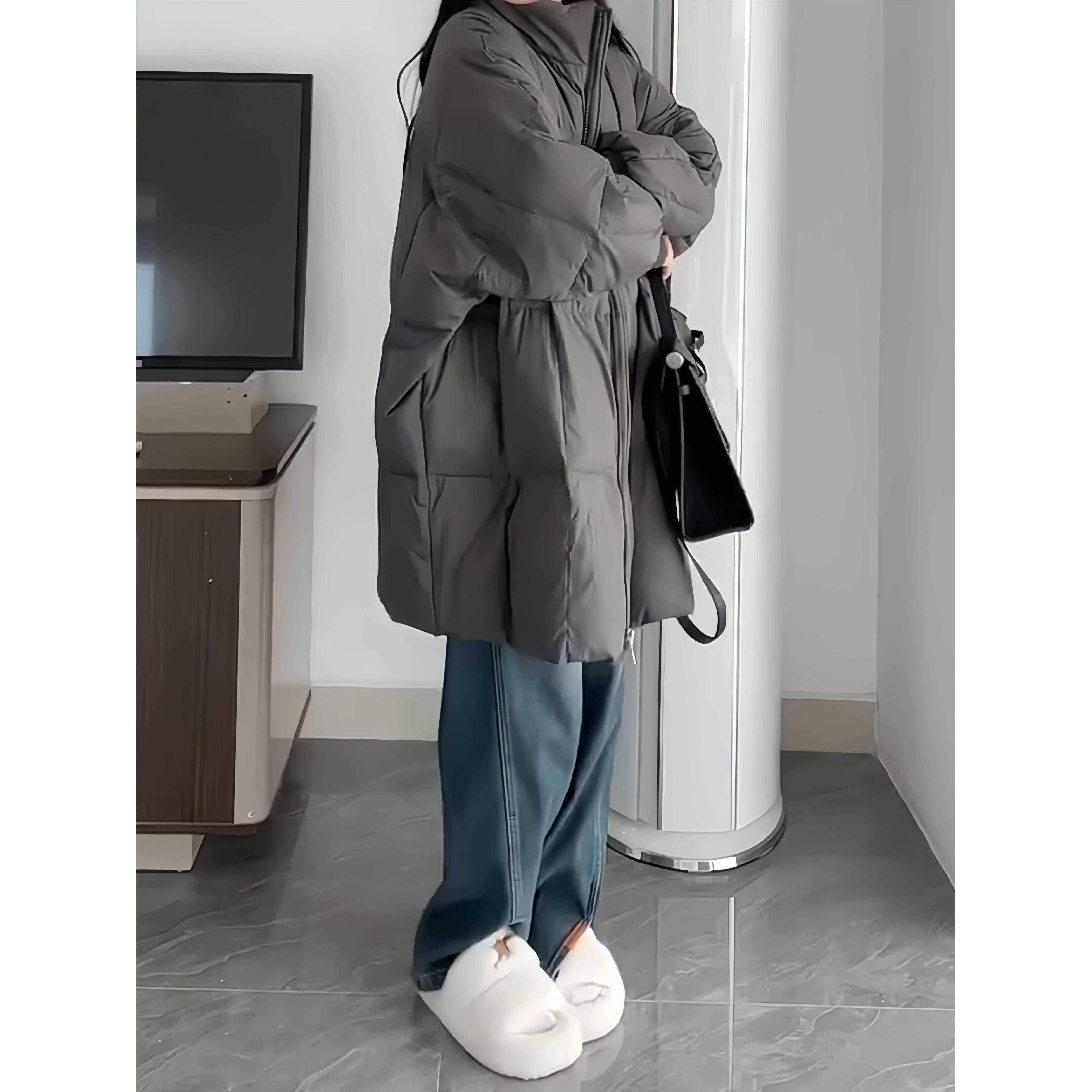 羽绒棉衣棉服女冬季二棉外套2025新款加厚韩系东大门棉袄女中长款