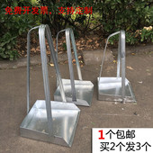 家用清洁铁畚箕铁簸箕单个铁戳子垃圾铲大号畚斗铁扒斗环卫专用