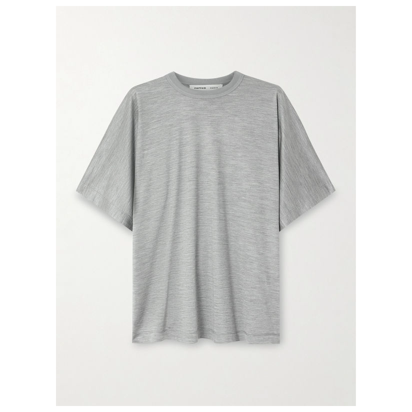 Carven 卡纷 丝质针织布T恤女