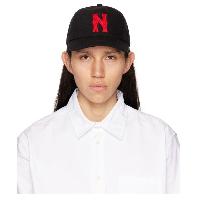 noah nyc 黑色 n 棒球帽男