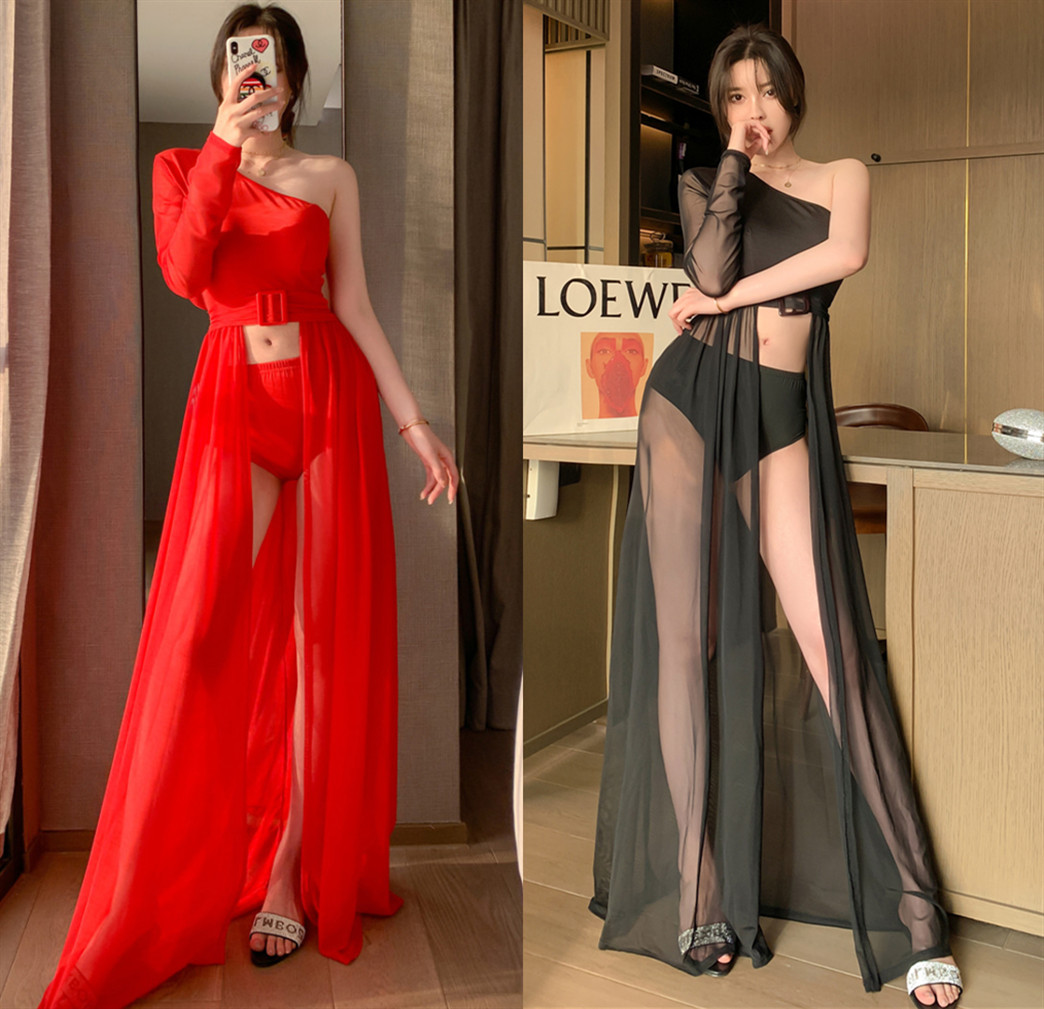 新款ds夜场酒吧女歌手DJ演出服性感gogo气质网纱拖尾舞台时尚套装