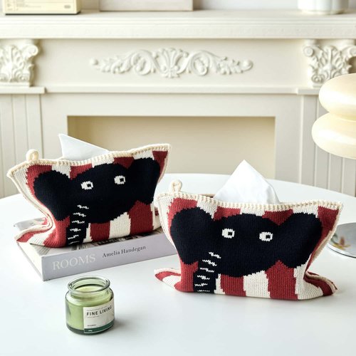 所象披靡家用纸巾盒纸巾收纳套袋