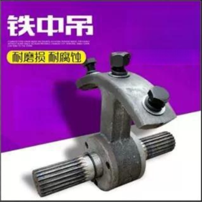 铸铁输送机配件螺旋中吊轴