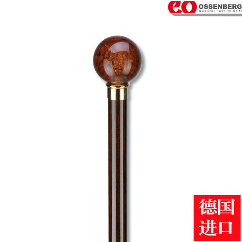 德国原装进口高档实木圆头手杖