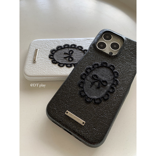 DT play 掌管少女感之神浪漫蝴蝶结韩国ins风小众博主适用于iphone17/15/16promax苹果11/12/13手机壳保护套