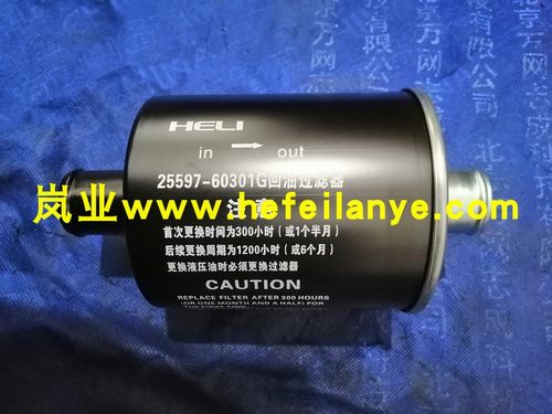 叉车滤芯0812A4液压油滤芯25597滤油器60301G玻合力叉车原厂配件