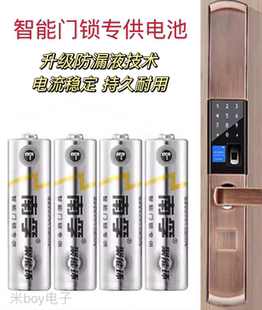 适用南孚聚能环智能门锁指纹锁专用电池酒店公寓5号碱性AA干电池