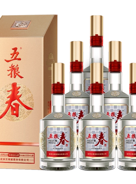 第二代五粮春52度500mL*6瓶