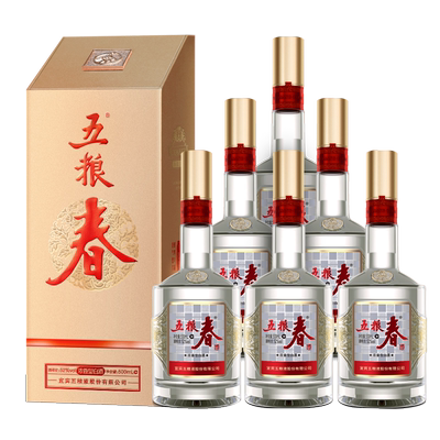 第二代五粮春52度500mL*6瓶