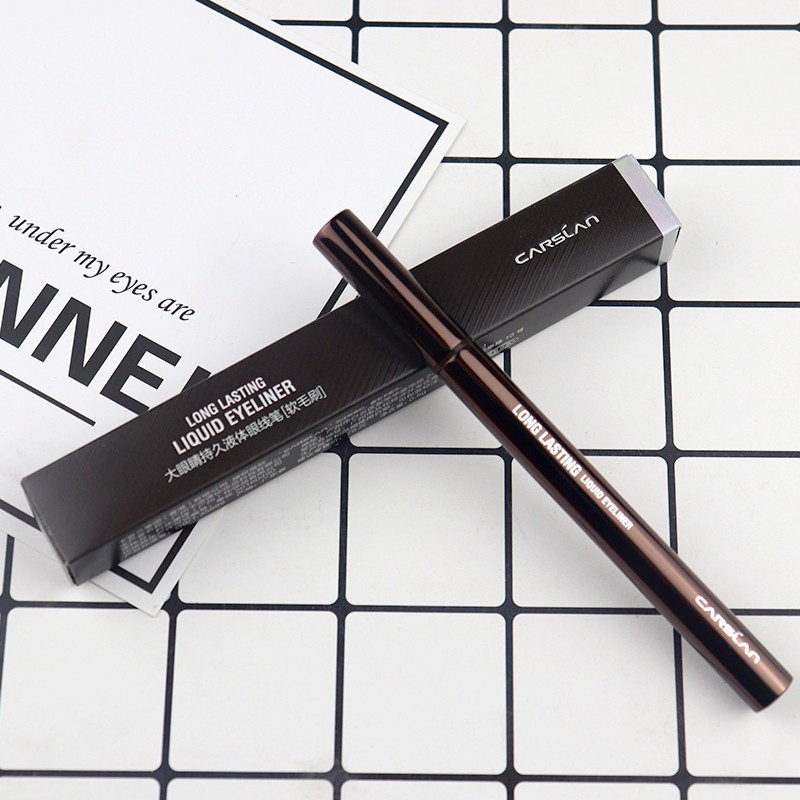 卡姿兰持久液体眼线笔黑色初学者