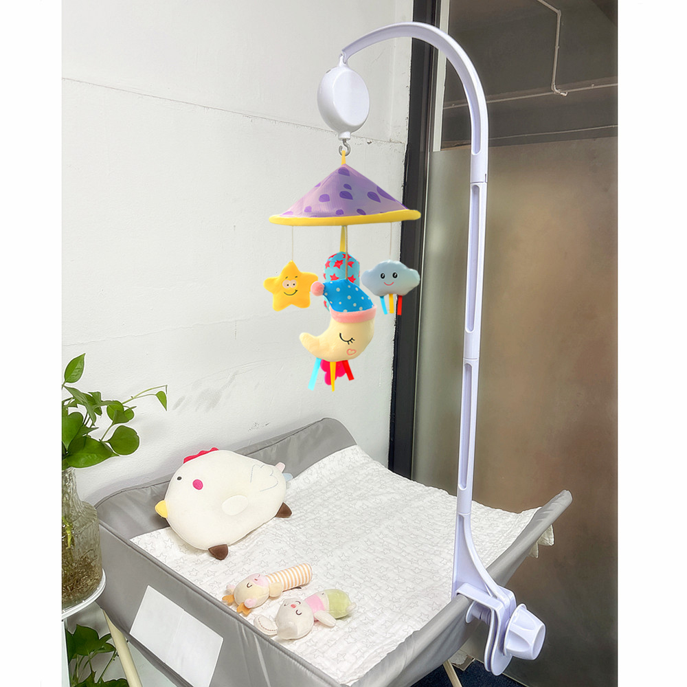 婴儿床铃支架~尿布台玩具