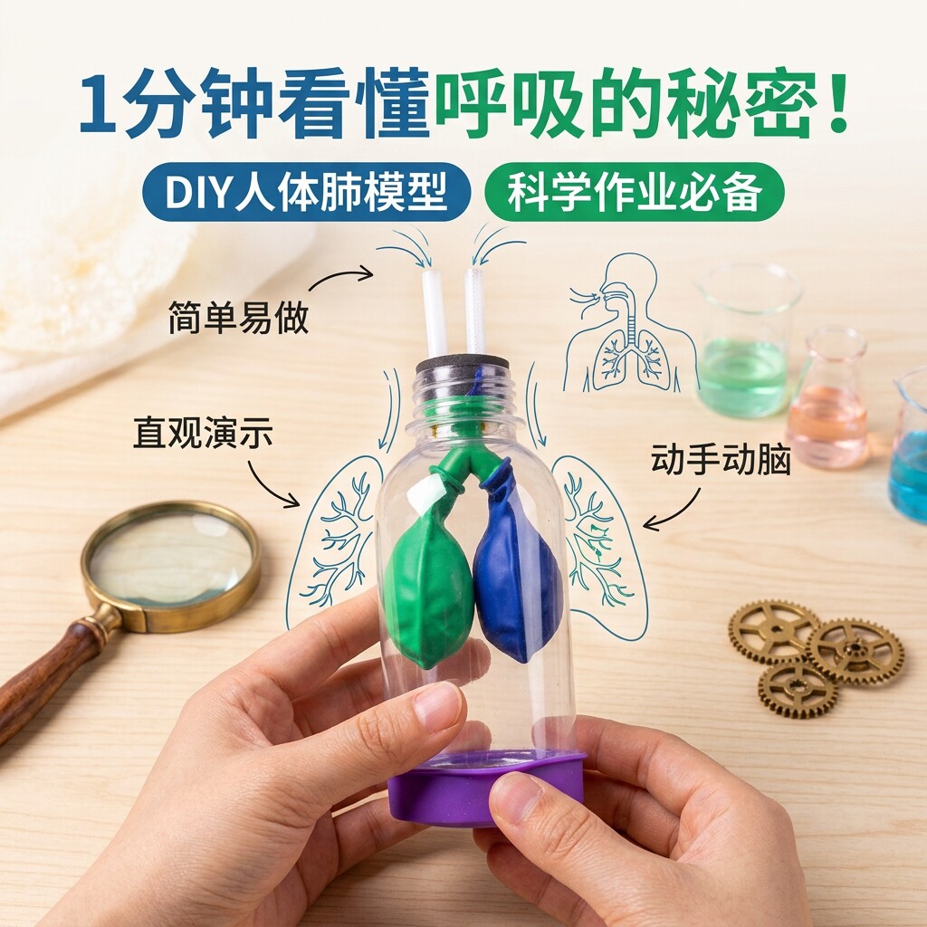四年级上册肺的呼吸科学实验