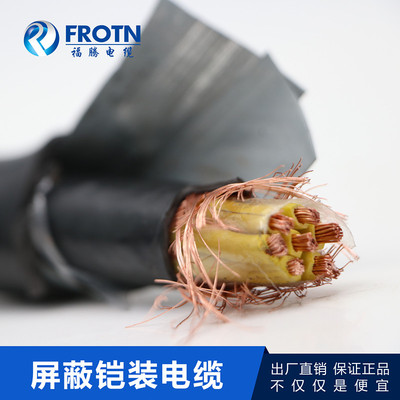 KVVRP22屏蔽铠装软芯控制电缆RVVP22-7*0.5/7*0.75/7*1/1.5/2.5/4