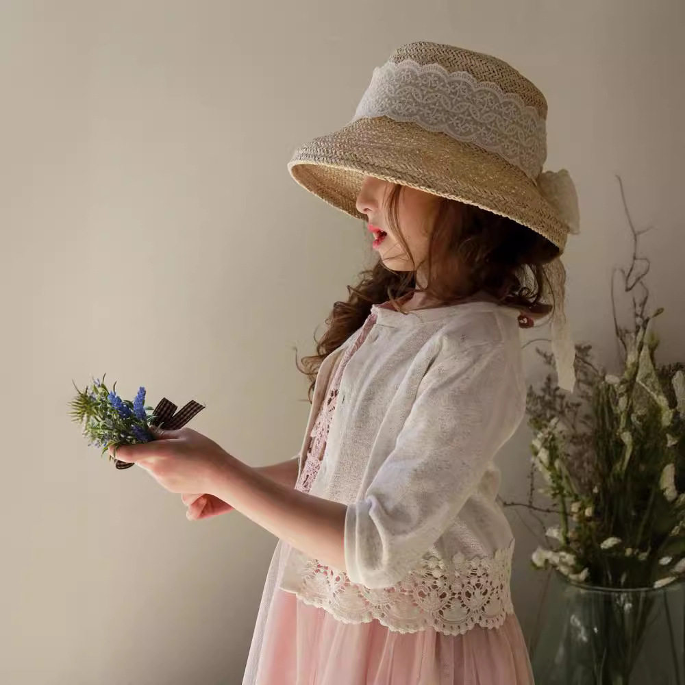 儿童防晒衣夏季薄款透气2026新款女童开衫洋气女宝宝小外套空调衫