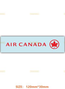 AIR CANADA加拿大航空LOGO小号贴纸3M防水笔记本贴纸潮贴行李箱贴