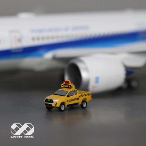 1:200比例机场follow me皮卡车3D打印模型GSE aviation 场景模型