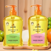 皮皮狗儿童洗手液清洁污垢清新洗护大瓶滋润泡沫温和不刺激500ml