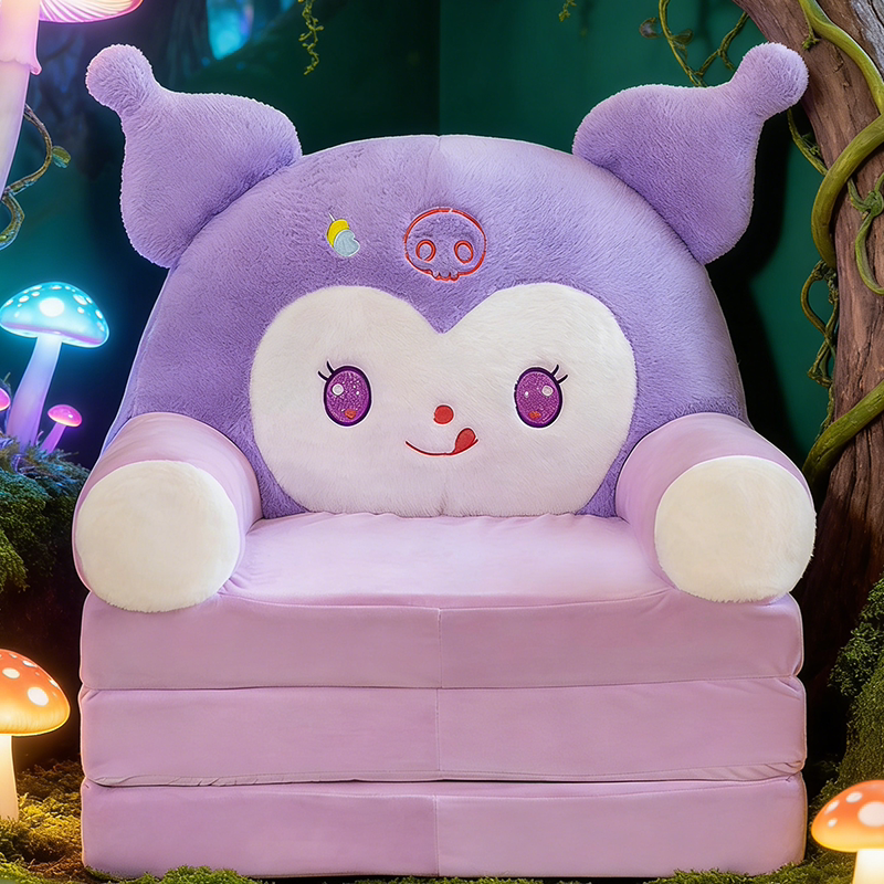 升级新款儿童卡通多层折叠沙发懒人沙发宝宝座椅幼儿阅读榻榻米