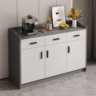 餐边柜客厅收纳柜家用厨房置物柜碗柜办公室靠墙柜子储物柜C75D