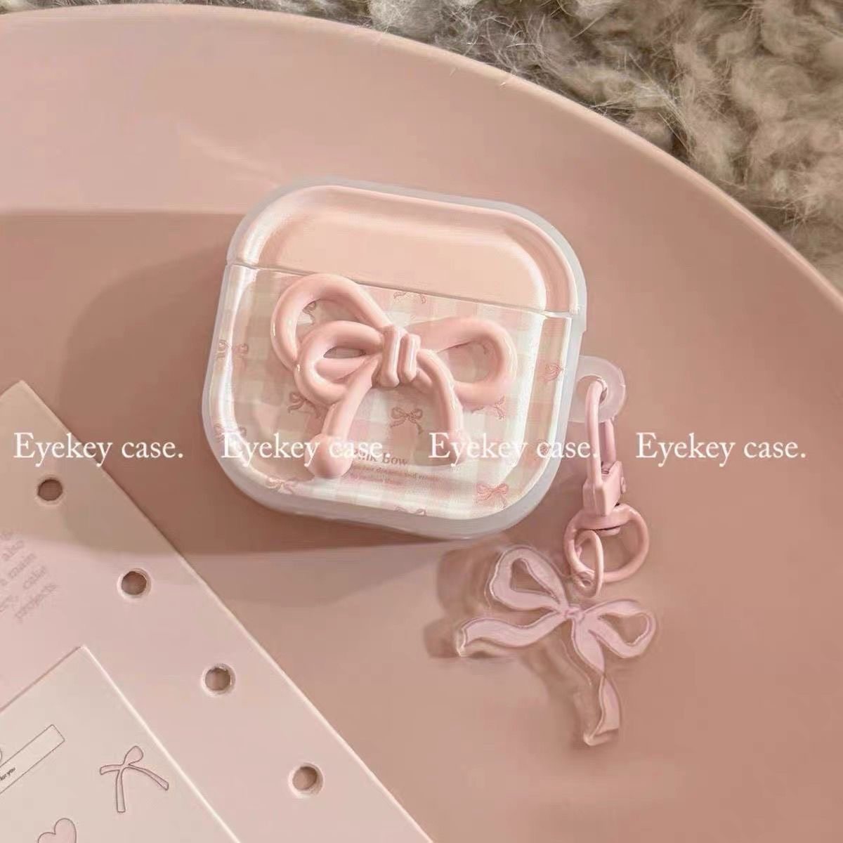 ins甜美少女蝴蝶结适用苹果蓝牙airpodspro2代3代保护套airpods4耳机壳,3C数码配件,耳机保护套,淘宝优惠券,粉丝福利购,淘宝优惠卷