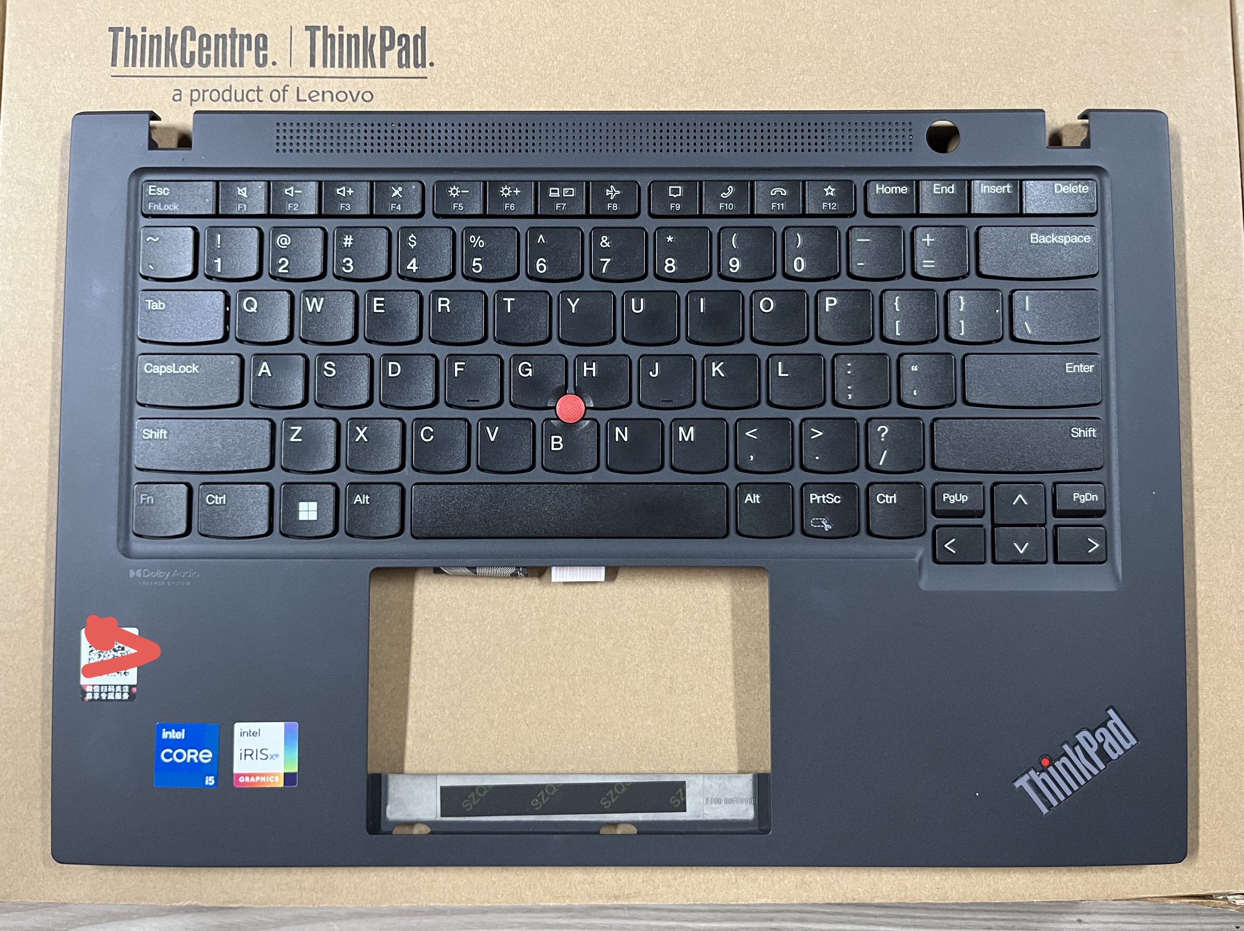 联想Thinkpad T14s Gen2不背光键盘C壳掌托。Wi-Fi版本